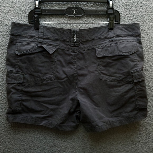 Cabela's Men's 40 Dark Gray Cargo Shorts 70% Cotton 30% Nylon 39.75" 5" 12" - Picture 8 of 12